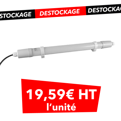 Tube LED 120 cm dimmable pour éclairage agricole économique et performant IP65