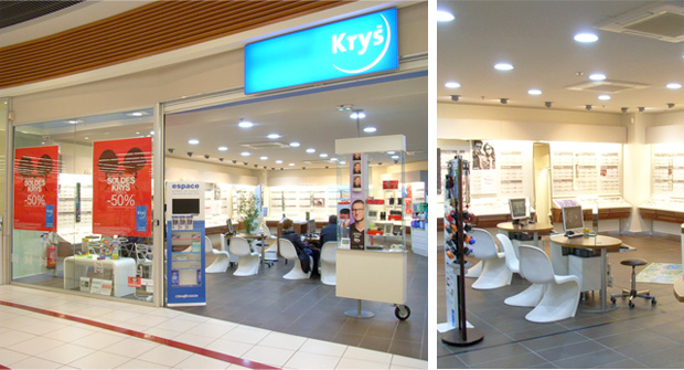 éclairage led magasin