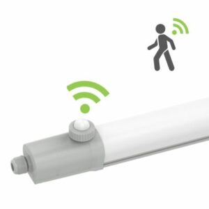 Réglette  à détection INFRATEK 1200mm 22W/30W Garantie 5 ans, IP65 IK08