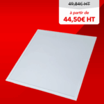 Dalle LED faible éblouissement pour open space et espaces de circulation