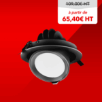 Spot LED 25W encastrable plafond 25 W blanc chaud
