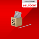 TUBES LED en lot de 25 - éclairage LED - Idéal pour installation professionnelle
