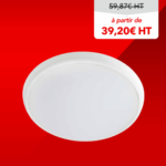 Applique murale LED ronde 18W pour hall, corridor et passages intérieurs