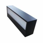 Applique murale LED au design élégant, étanche IP65. Adaptée aux façades modernes